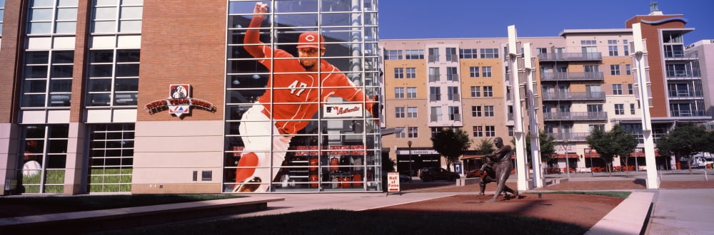 Baseball stadium Great American Ball Park Cincinnati Ohio USA Canvas Art - Panoramic Images (36 x 12)