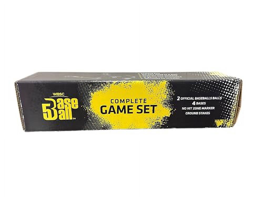 Urban Ball USA Baseball5 Complete Game Set, All‑Ages Backyard & Playground Baseball Game