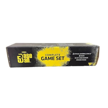 Urban Ball USA Baseball5 Complete Game Set, All-Ages Backyard & Playground Baseball Game