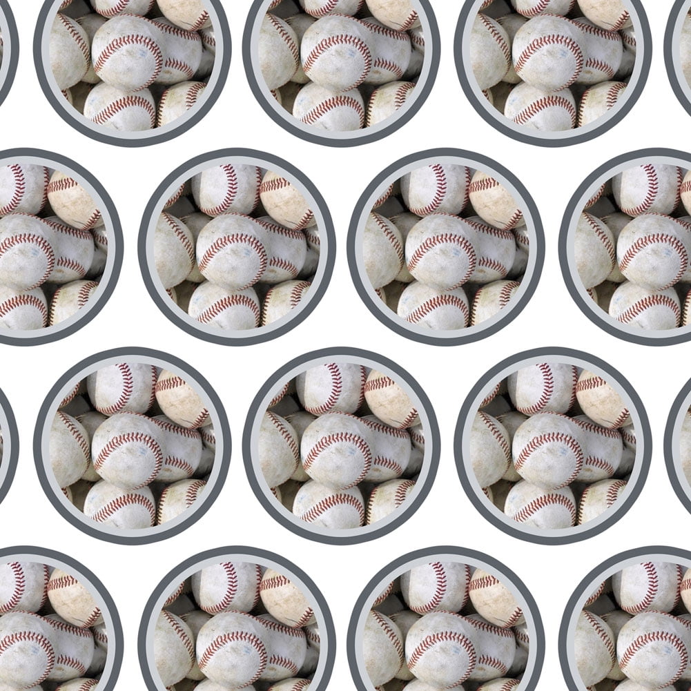 GRAPHICS AND MORE Baseballs Baseball Balls Premium Gift Wrap Wrapping Paper Roll