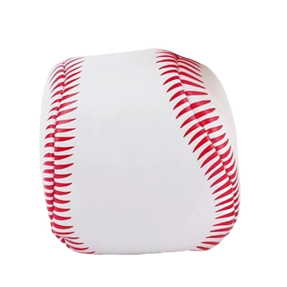 Baseballs – Premium Grade Practice Balls with Full-Grain Leather Cover, Red Cushioned Cork Center High Quality,1PC