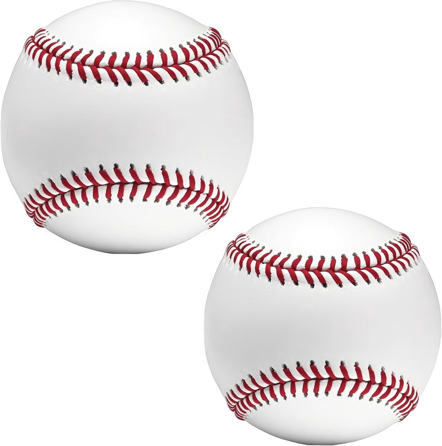 Baseballs Solid Cork Core, Unmarked Autographs Baseball for League Play, Pitching, Hitting, Batting, Fielding, Autograph, Gifts