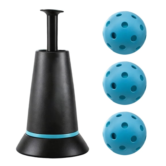 Baseballs Tee Popper, Durable Nylon Strength, 2026 NEW Batting Tee for Baseball Softball All Skill Levels Home Training 3 Popper Ball Included