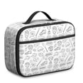 thumbnail image 1 of Baseballs Trophies White Pattern Insulated Lunch Bag Teens,Bento School Lunch Bag for Teens for Work,Picnic or Travel 10.6x7.7x4.3 Inches,12 Can Capacity, 1 of 6