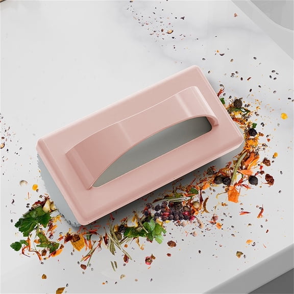 Baseboard Cleaner Sponges for Cleaning, Scrub Daddy Sponges With Deep Grooves for Strong Adhesion, Enhanced Water Absorption, And Superior Stain Removal, Damp Duster Dusting Sponge Pink 5*2.4*3 In
