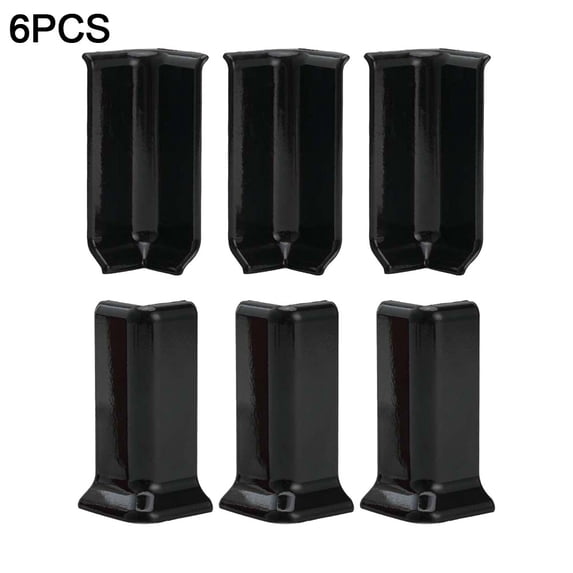 Base Corner Block Baseboard Corner Blocks 6-Pack Wall Base Corner Trim Wall Corner Decor ...