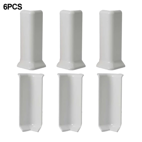 Baseboard Corner Blocks for 10cm Height Baseboard Wall Base Corner Trim