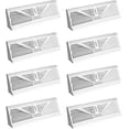thumbnail image 1 of Ameri-Flow American Metal Products 3015W15 15" White Baseboard Diffuser - Quantity 6 — Residential Use, Standard Application, 1 of 2