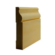 EWBB11 Colonial Baseboard 4" Tall x 11/16" Moulding. Unfinished