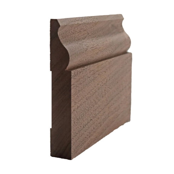 EWBB11 Colonial Baseboard 4" Tall x 11/16" Moulding. Unfinished