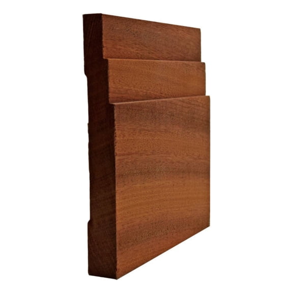 EWBB29 Contemporary Stepped 5-1/4" Tall x 11/16" Baseboard Unfinished