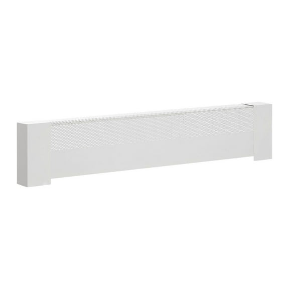 Baseboard Heater Covers 3ft, Steel Electric Heater Front Cover - White