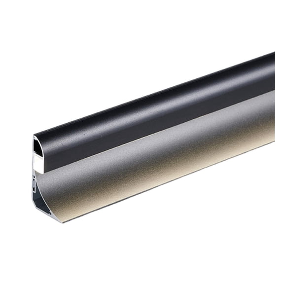 Baseboard LED Light Strip Trim,Coving for Ceilings Channel Aluminum Profile, Wall Ceiling Corner Decoration for Indoor Bedroom Living Room