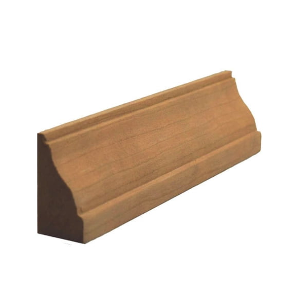 EWBS14 Baseboard Shoe 1-1/8" Tall x 9/16" Colonial Trim. Unfinished