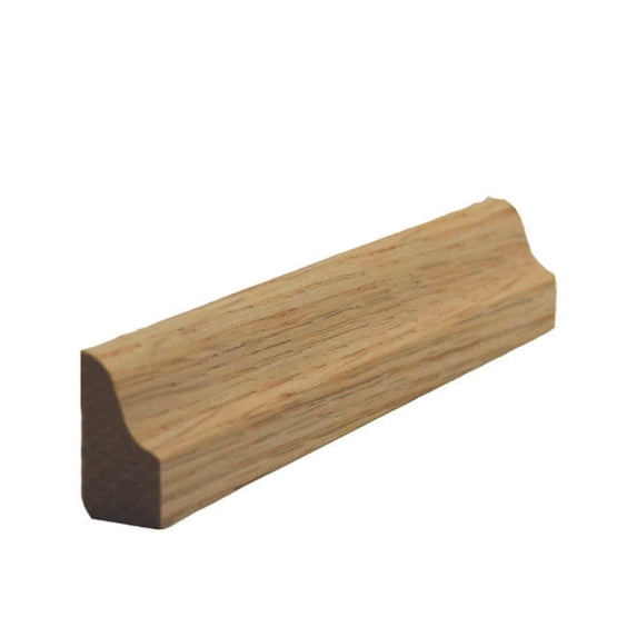 Baseboard Shoe EWBS15, 7/16" x 3/4", Red Oak, 95"