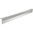 thumbnail image 1 of Baseboarders® Basic Series 6 ft Steel Easy Slip-on Baseboard Heater Cover, White, 1 of 5