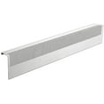 thumbnail image 1 of Baseboarders Basic Series Galvanized Steel Easy Slip-On Baseboard Heater Cover in White (3 ft, Cover, No Accessory), 1 of 5