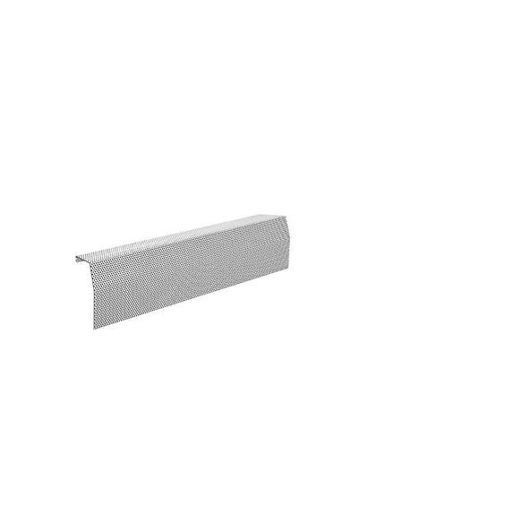 Baseboarders Premium 2 ft Easy Slip-on Baseboard Heater Cover - White (No Accessory)