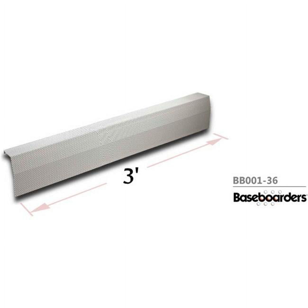 Baseboarders Premium Series 3 ft. Steel Easy Slip-on Baseboard Heater ...
