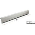 thumbnail image 1 of Baseboarders Premium Series 5 ft. Steel Easy Slip-on Baseboard Heater Cover, White, 1 of 1