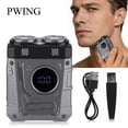 thumbnail image 1 of PWING Electric Shaver For Men, Rotary Electric Razor, Mini Beard Shavers Portable Suitcase Design Razor,  Long-Lasting Battery for Home & Travel, 1 of 9