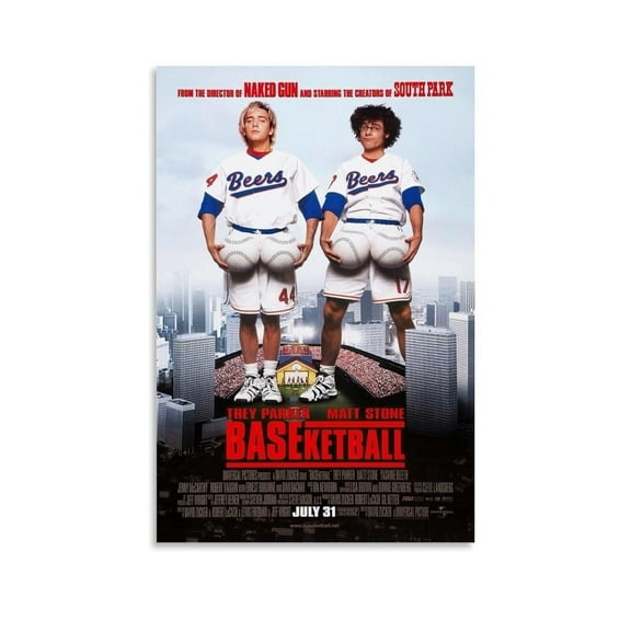 Baseketball Movie Poster Canvas Art Posters for Room Aesthetic And Wall Art Picture Living Room Decor Poster