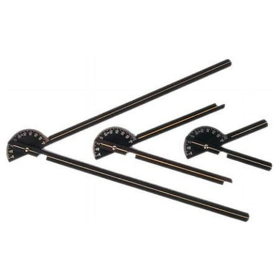 Baseline 180 degree X-ray anodized goniometer joint angle and range of motion measurer