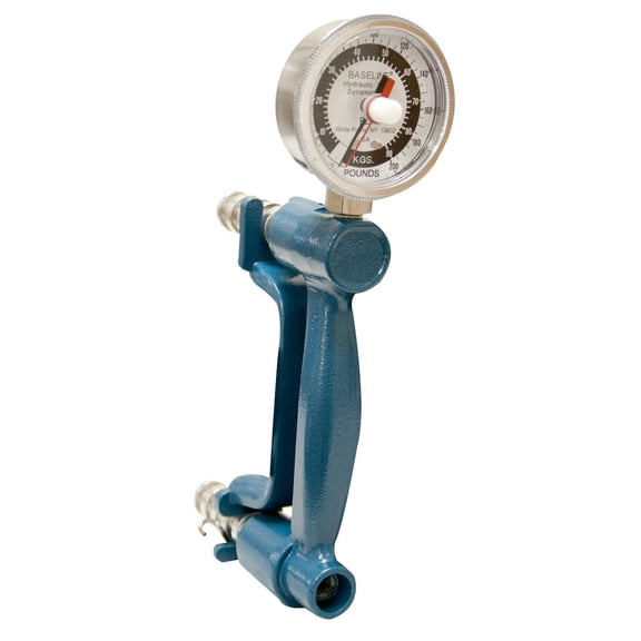 Baseline 200 lb. STD hydraulic hand dynamometer, exercise/feedback model
