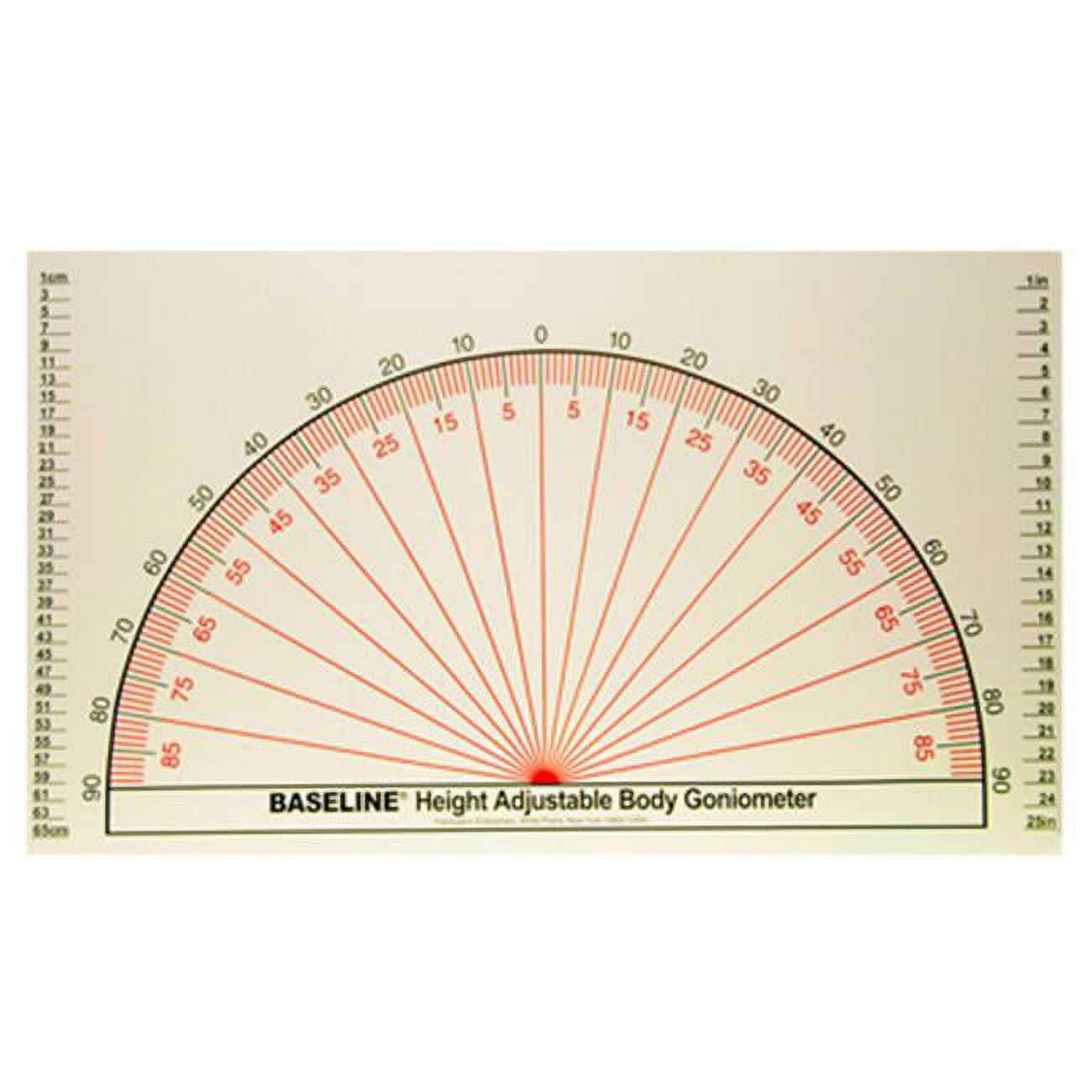 Baseline Adjustable Wall Goniometer