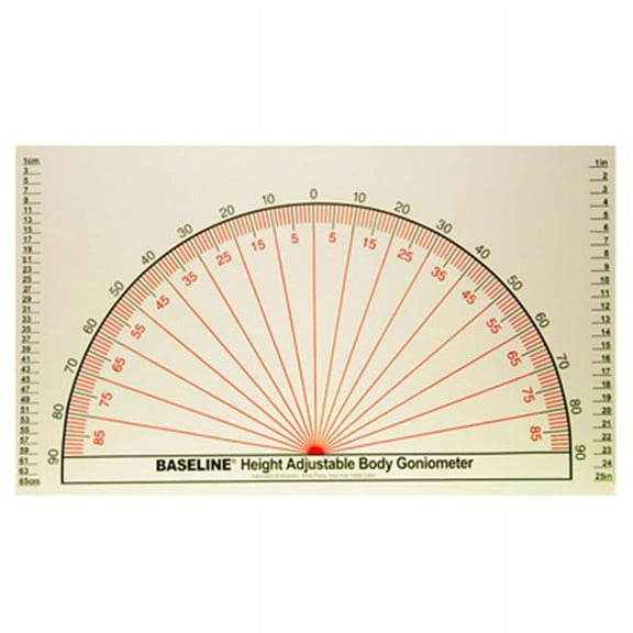 Baseline Adjustable Wall Goniometer