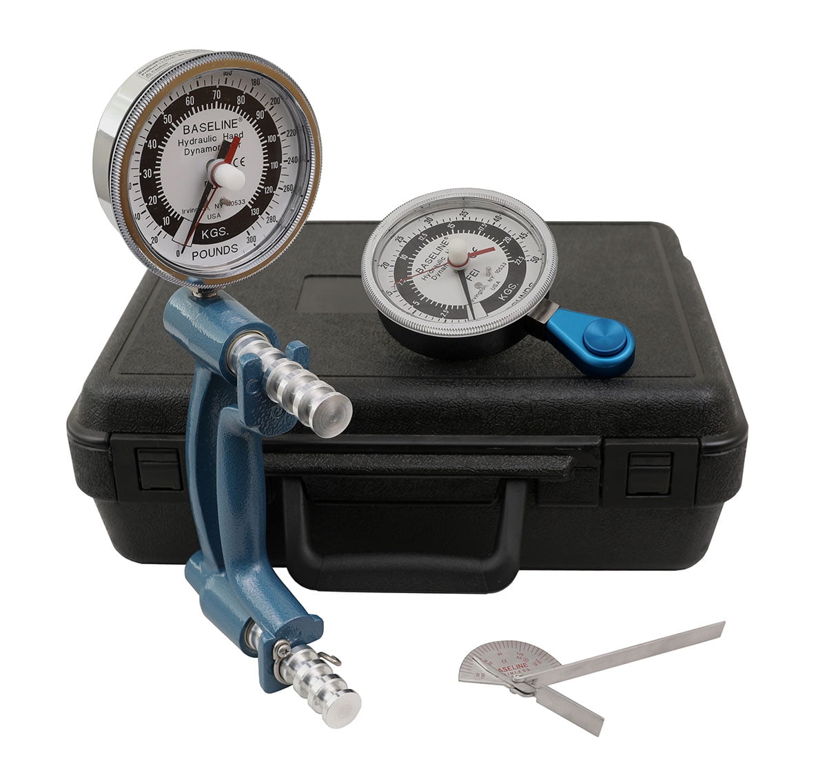 Baseline Hand Evaluation - 3-piece Set - Features HiRes, large head, hand evaluation set (dyna, pinch, gonio) Baseline Hand Evaluation - 3-piece Set - Features HiRes, large head, hand evaluation set (dyna, pinch, gonio)