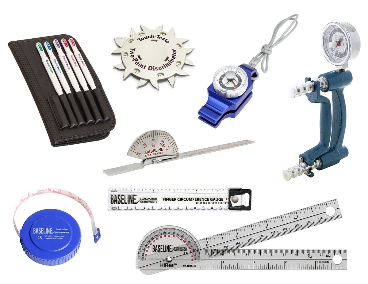 Baseline Hand Evaluation - 8-piece Set - Sensory Evaluators (Touch-Test) Baseline Hand Evaluation - 8-piece Set - Sensory Evaluators (Touch-Test)