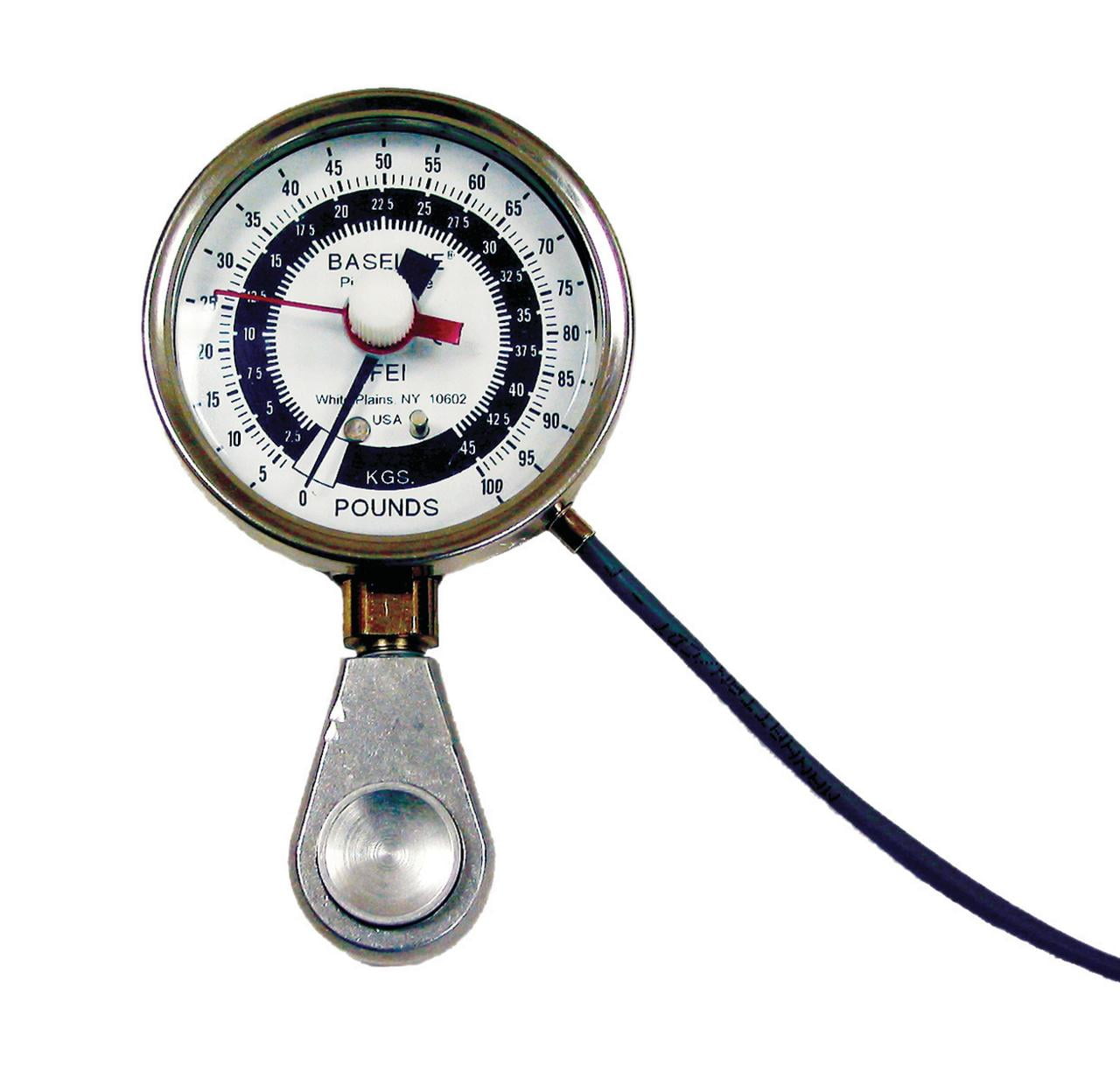 Baseline Pinch Gauge - Hydraulic - 50 lb Dial Gauge and Analog Output Signal Baseline Pinch Gauge - Hydraulic - 50 lb Dial Gauge and Analog Output Signal