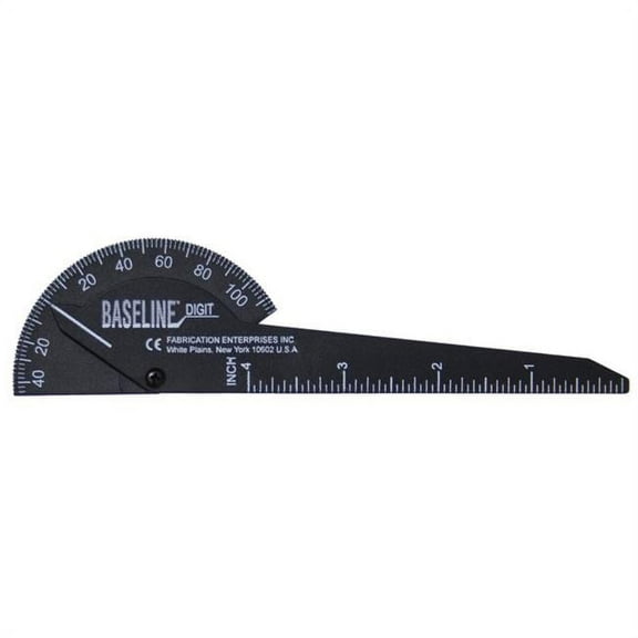Baseline Plastic Finger Goniometer Joint Angle and Range of Motion Measurer