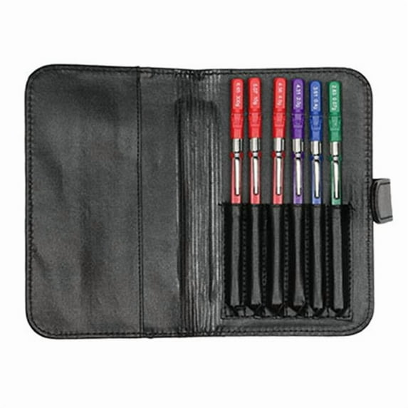 Baseline fold-top monofilament, foot set of 6 with case