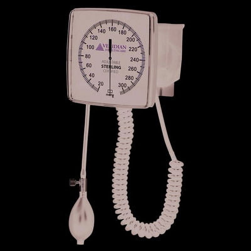 Baseline wall mount aneriod sphygmomanometer