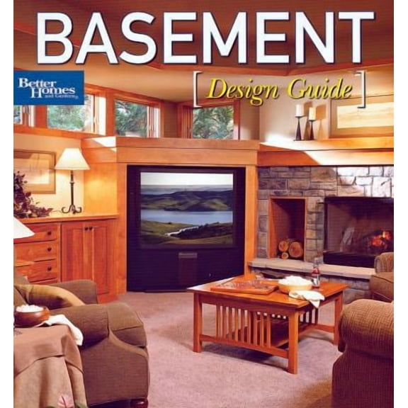 Pre-Owned Basement Design Guide (Paperback) by Better Homes and Gardens