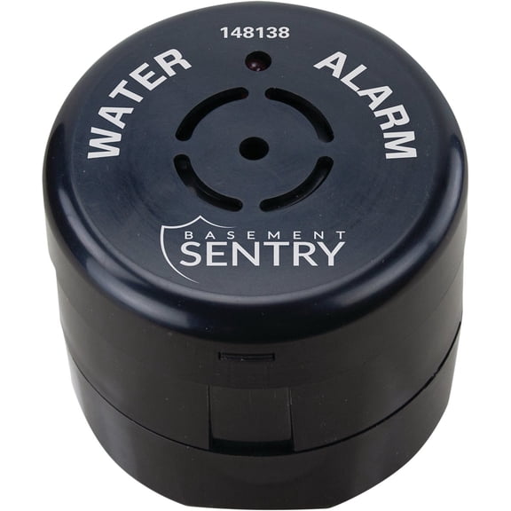 Star Water Basement Water Alarm 148138 - Dual Purpose, 110 dB, Battery Powered - Multicolor
