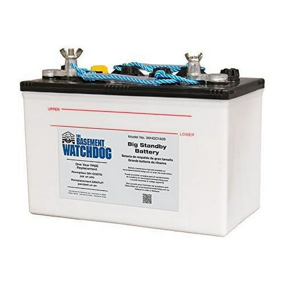 Basement Watchdog 30HDC140S Basement Watchdog Back-Up Sump Pump Battery