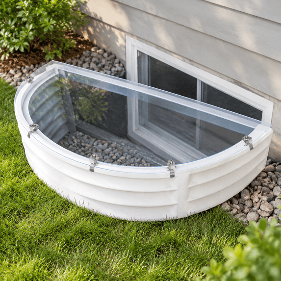 Basement Window Well Covers Outside Heavy-duty Egress Coverr All ...