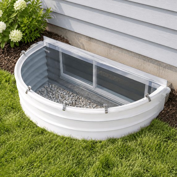 Basement Window Well Covers Outside Heavy-duty Egress Coverr All ...