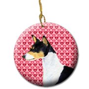 Basenji Ceramic Ornament