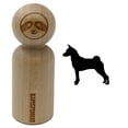 thumbnail image 1 of Basenji Dog Solid Rubber Stamp for Scrapbooking Crafting Stamping - Small 3/4 Inch, 1 of 7