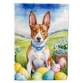 thumbnail image 1 of Basenji Easter Egg Hunt Garden Flag 11.25 in x 15.5 in, 1 of 5