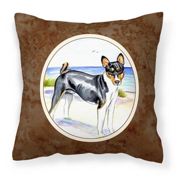 Basenji Fabric Decorative Pillow