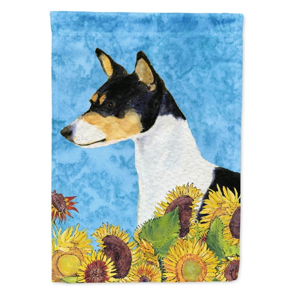 Basenji Garden Flag