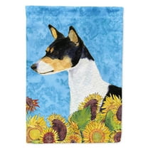 Basenji Garden Flag