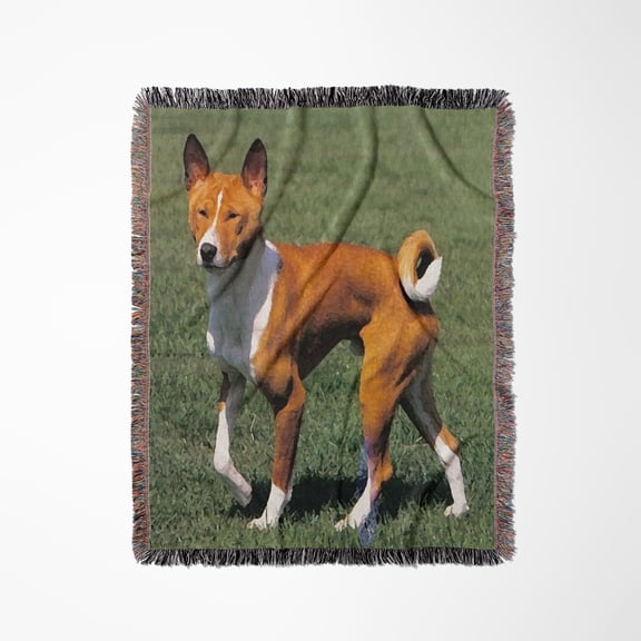 Basenji, Woven Blanket