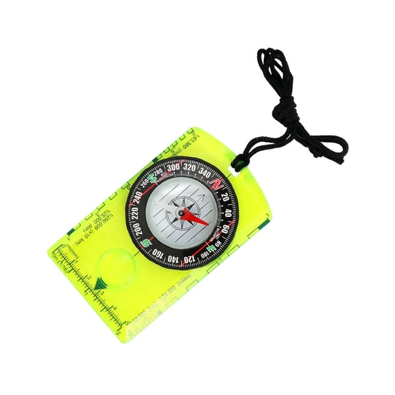Baseplate Map Compasses with Scale Ruler Accurate Orienteering Compasses for Backpacking, Camping, Survival Navigation