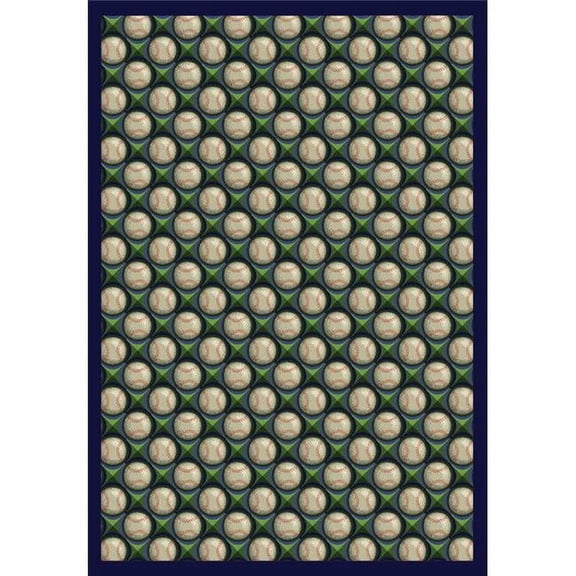 Bases Loaded Spring Training Sports Rug 7 ft.8 in. x 10 ft.9 in.